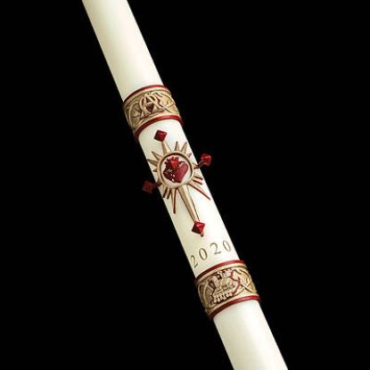 Picture of Cathedral Sacred Heart Paschal Candle