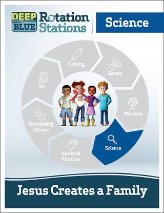 Picture of Deep Blue Rotation Station: Jesus Creates a Family - Science Station Download