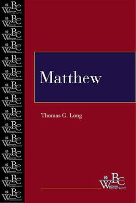 Picture of Westminster Bible Companion - Matthew
