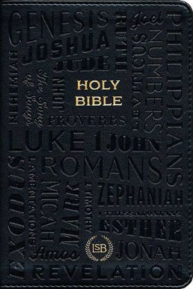 Picture of LSB Compact Edition Bible Black Faux Leather