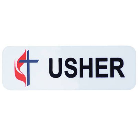 Picture of Usher Badge UM Magnetic