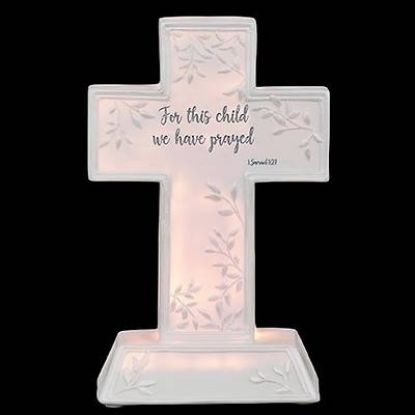 Picture of Night Light Cross For This Child I have Prayed