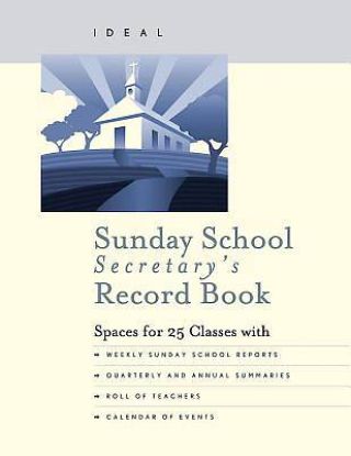Picture of Ideal Sunday School Secretary's Record Book