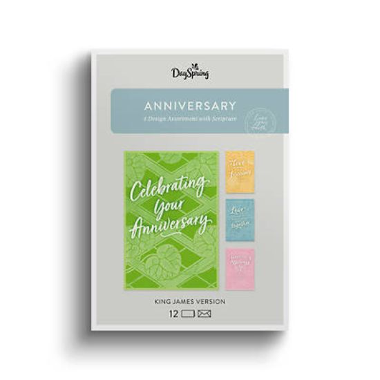 Picture of Anniversary KJV Boxed Cards - Box of 12