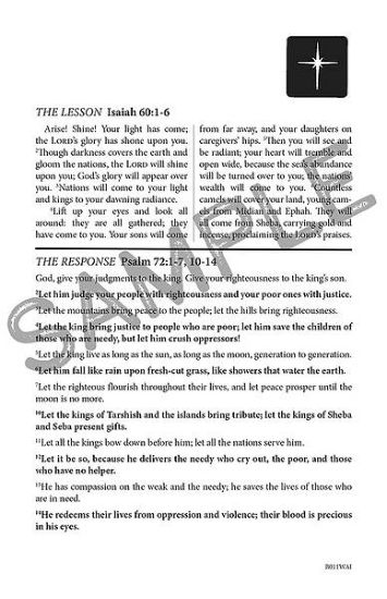 Picture of WordAlive Bulletin Insert-Ash Wednesday (Package of 25)