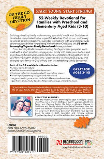 Picture of Journeying Together Family Devotional