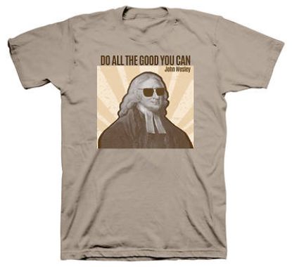 Picture of John Wesley Do All The Good You Can T-Shirt