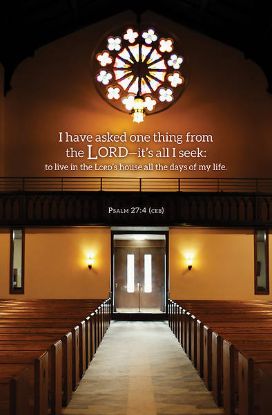 Picture of Word Alive! Weekly Bulletin without Message-Week 4, Letter Size (Package of 25)