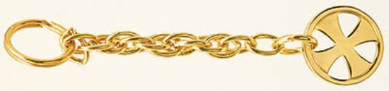 Picture of Koleys K136 Gold High Polished Key Chain