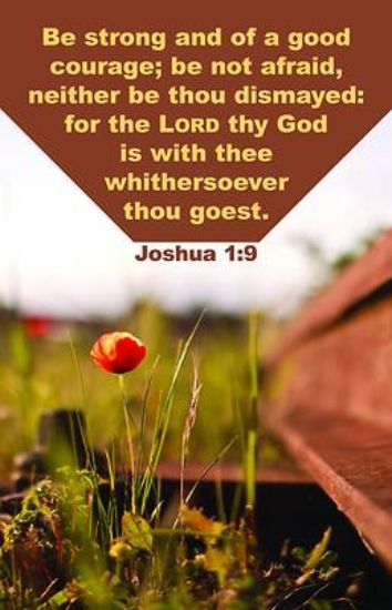 Picture of God Is with Thee  Worship Bulletin PKG 100