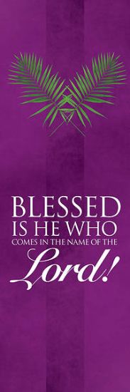 Picture of Passion Cross 2x6 Banner