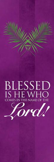 Picture of Passion Cross 18 Inch x 5 Feet Banner