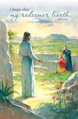 Picture of I Know That My Redeemer Liveth Easter Regular Size Bulletin