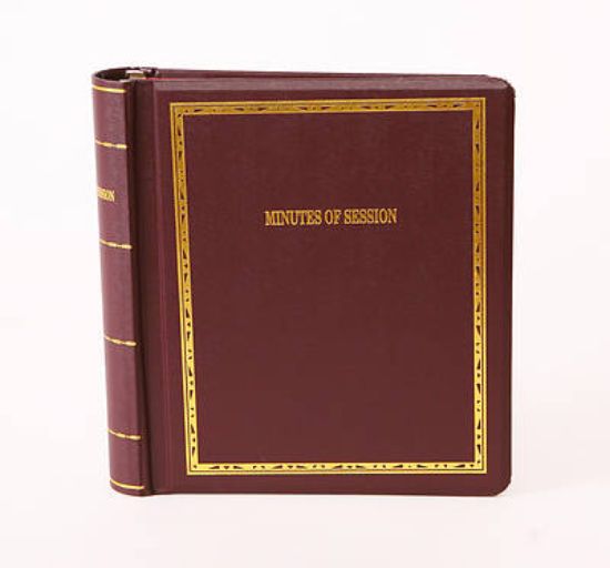 Picture of Minutes of Session Binder