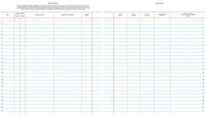 Picture of Westminster Church Register Binder Sheets   Baptisms