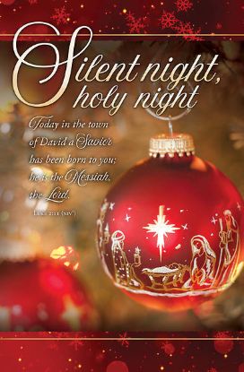 Picture of Silent Night, Holy Night Regular Size Bulletin